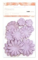 Fleurs multi tailles LAVENDAR - Kaisercraft