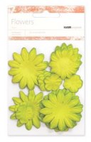 Fleurs multi tailles LIME - Kaisercraft