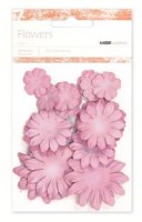 Fleurs multi tailles ANTIQUE PINK - Kaisercraft