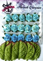 Mini roses BLEU - Ohlala