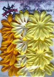 Fleurs LONGS PETALES JAUNE - Ohlala