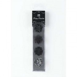 Fleurs Mixedfancies - Noir - Prima