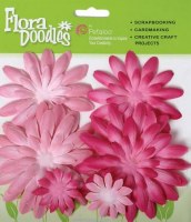 Double delight daisy ROSE/FUSCHIA - Petaloo