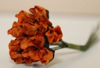 Bouquet 12 PETITE ROSEBUD GOLD