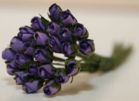 Bouquet 24 MINI ROSEBUD LAVENDER