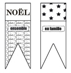 {Joyeux Noël}Tampons clear NOEL ENSEMBLE - Lorelaï design