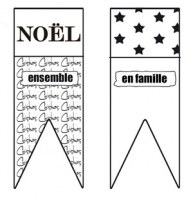 {Joyeux Noël}Tampons clear NOEL ENSEMBLE - Lorelaï design