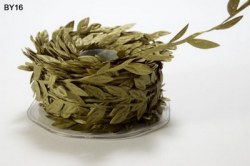 Ruban feuilles OLIVE - May arts