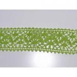 Ruban crochet large vert - Mays arts