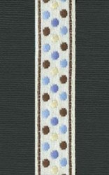 Ruban Blue sophisticate polka dots - Maya Road