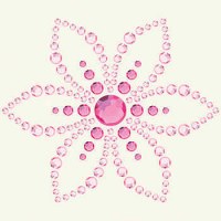 Strass BLING IT LOTUS/BLUSH - Basic Grey