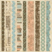 Border strips GRANDMA'S ATTIC - Paper company
