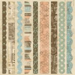 Border strips GRANDMA'S ATTIC - Paper company