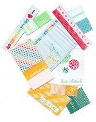 {Saveurs estivales}Etiquettes tissées autocollantes - Kesi'art