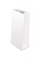 Paper bag blanc