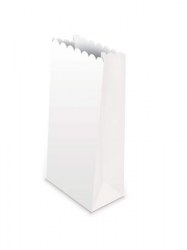Paper bag blanc