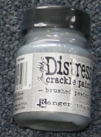 Distress crackle paint - Brushed Pewter