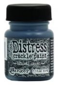 Distress crackle paint - Black soot