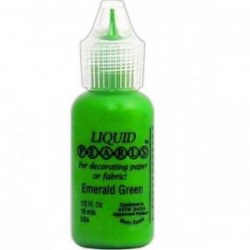 Liquid pearls - Emeral green 