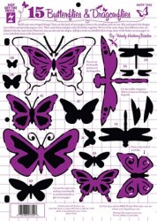 Pochoir BUTTERFLIES - HOTP
