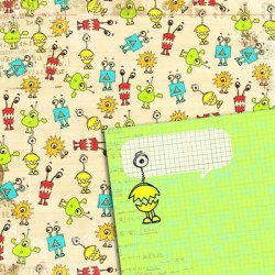 {Barnslig} Monster Kaos - 3ndypapir