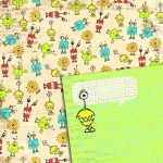 {Barnslig} Monster Kaos - 3ndypapir