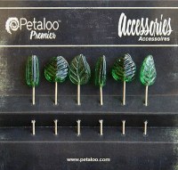 Epingles GLASS ORNAMENTS GREEN - Petaloo