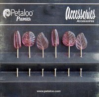 Epingles GLASS ORNAMENTS DARK ROSE - Petaloo