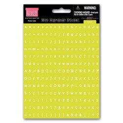 Mini alphabet stickers CELERY - MLS