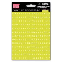 Mini alphabet stickers CELERY - MLS