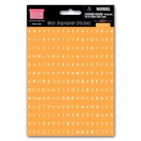 Mini alphabet stickers CARROT JUICE - MLS