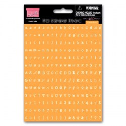 Mini alphabet stickers CARROT JUICE - MLS