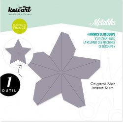 Forme de découpe (die) - Métaliks ORIGAMI STAR - Kesi'art