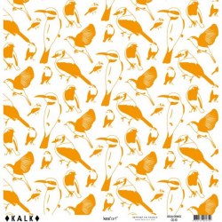 Kalk OISEAU ORANGE - Kesi'art