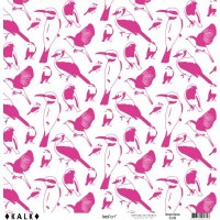 Kalk OISEAU FUSCHIA - Kesi'art