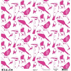 Kalk OISEAU FUSCHIA - Kesi'art