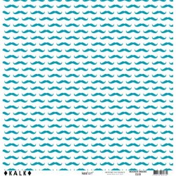 Kalk MOUSTACHE TURQUOISE - Kesi'art