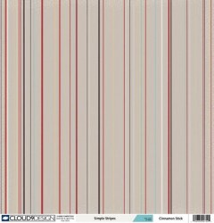 Cinnamon stick - Simple stripes - Cloud 9 Design