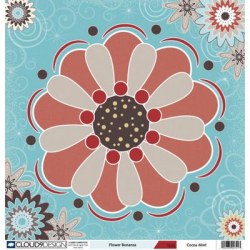 Cocoa mint - Flower bonanza - Cloud 9 Design