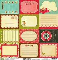 {Joyride}Journaling cards - Collage Press