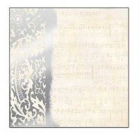 Felicity - Music foil paper - Creative imaginations