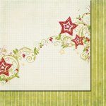 {Tradition}Stars and holly - Fancy pants