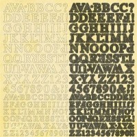 Stickers alphabet KNAVE OF HEARTS - Collage Press