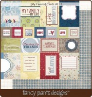 {My family}Cards - Fancy pants