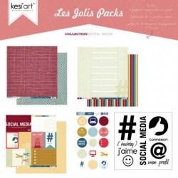 Joli pack SOCIAL MEDIA - Kesi'art