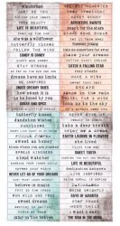 {Cotton candy dreams} Word stickers - 7 Dots studio