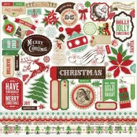 {Reflections christmas}Stickers elements - Echo park