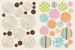 {Lovely}Chipboards stickers - Lily bee