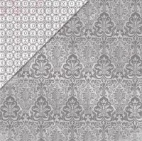 {Love letters}Grey damask