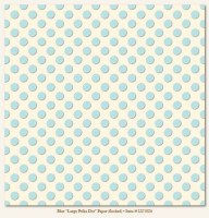 {Lush}Blue large polka dots - MME